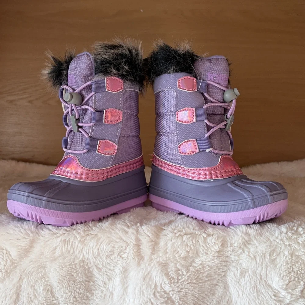 ✨$28✨Totes•Girls’ Lil Kerri Toddler Winter Boots | Lilac | 6T